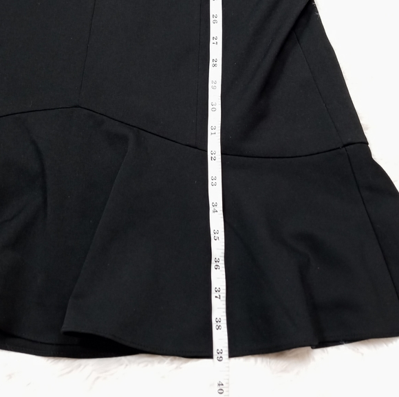 WHBM Knee Length Sleeveless Black Evening Dress Women's Size 8 - Picture 6 of 8